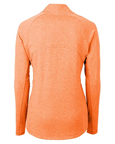Cutter & Buck Ladie's Adapt Eco Knit Heather Recycled Womens Full Zip2