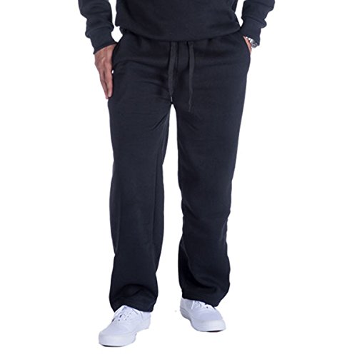 Facitisu Mens Active Fleece Athletic Sweatpant Basic Running Drawstring Workout Sweat Pants