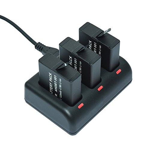 Mondpalast@ 3x SOSTITUZIONE BATTERIA AHDBT-501