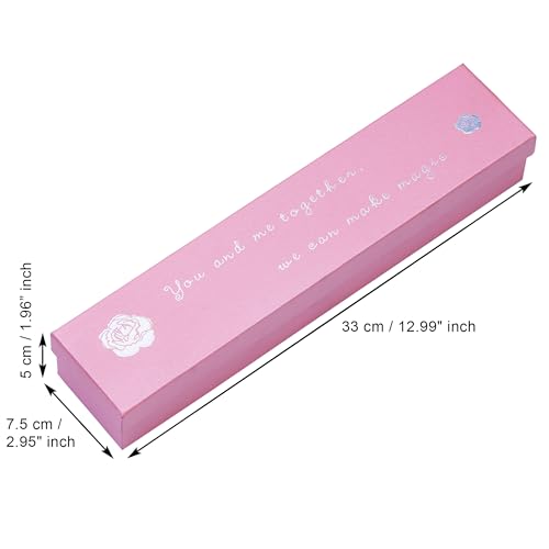 eCraftIndia Valentine Gift for Girlfriend Boyfriend Golden Rose Pink Rose Flowers Teddy Bear You and Me Together Gift Box| Valentine Day Gift for Husband Wife Her Him | Valentine Day Decoration Items 4 41dlI05lzaL