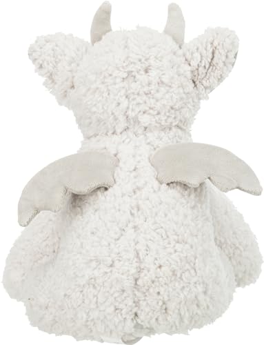 Trixie Drachen-Plüschtier, kuscheliges Hundespielzeug aus weichem Plüsch für Haustiere - Robustes Hundspielzeug, 28 cm, mit Stimme - Drache als Kuscheltier für kleine & große Vierbeiner - 34879