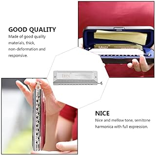 Milisten 5 Pièces 16- Trou 64- Harmonica Chromatique Clé de C Harmonica Instrument pour Débutants Note Harmonica… - Les Beatles, Paul McCartney, John Lennon, RIngo Starr, George Harrison Milisten 5 Pièces 16- Trou 64- Harmonica Chromatique Clé de C Harmonica Instrument pour Débutants Note Harmonica… – Image 6