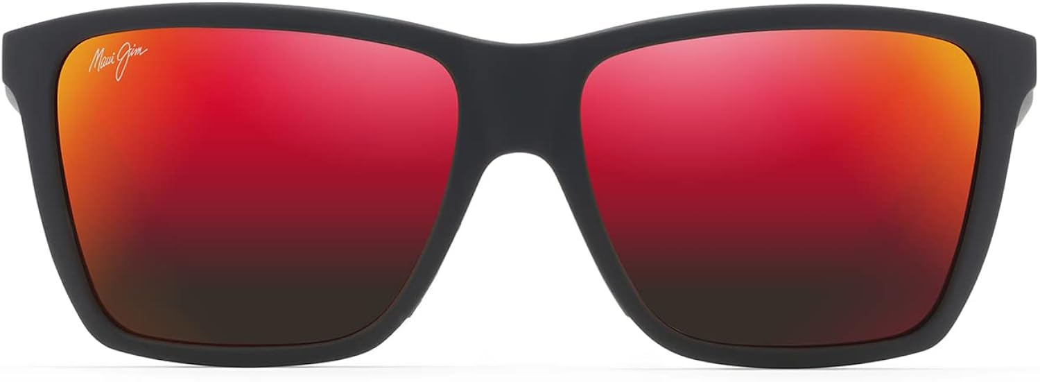 Maui Jim Lentes de sol rectangulares polarizados Cruzem para hombre y mujer