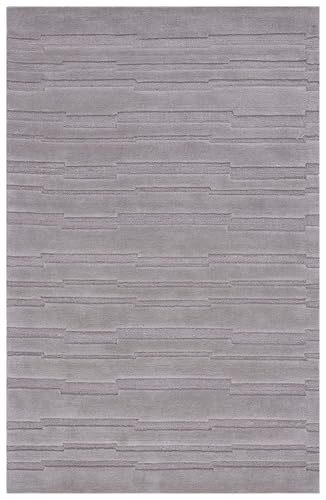 SAFAVIEH Tapete Chatham 4'x6' Lana Gris Hecho a Mano miniatura 3
