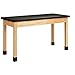 DIVERSIFIED WOODCRAFTS P7201K30N Oak Table, Plain Apron, Plastic Laminate Top, 54" W x 24" D x 30" H (Pack of 8)