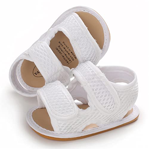 Image of RVROVIC Baby Boys Girls Sandals Premium Soft Anti-Slip Rubber Sole Infant Summer Outdoor Shoes Toddler First Walkers