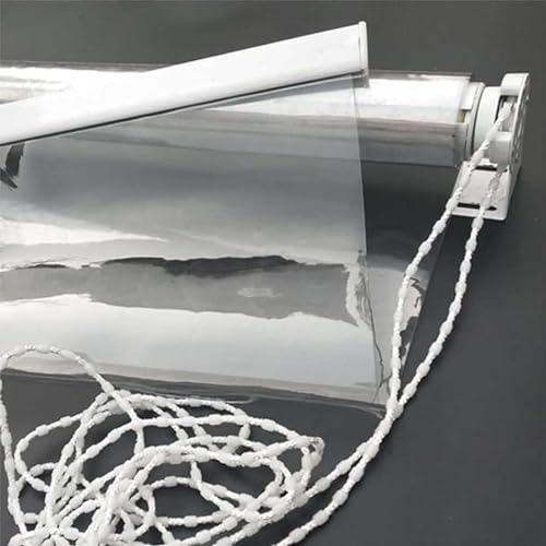 Stores enroulables transparents en PVC imperméable pour pergola