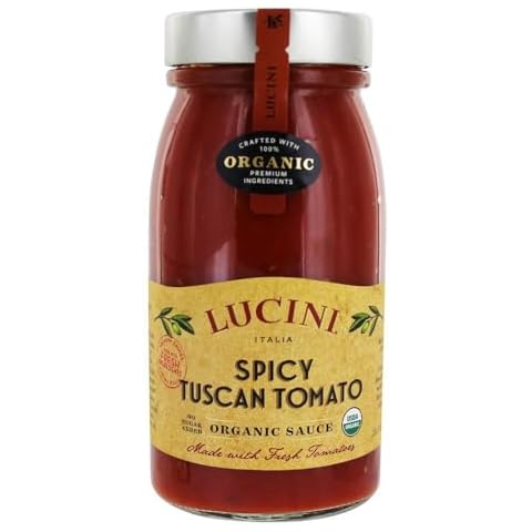 Lucini Pasta Sauce - Spicy Tuscan Tomato - 6 Jars (16 oz ea) Cover