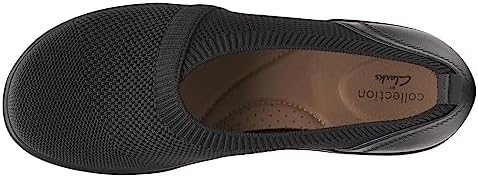 Clarks Women's Sashlyn Style Loafer, Black Combi, 8.5 | Image 5