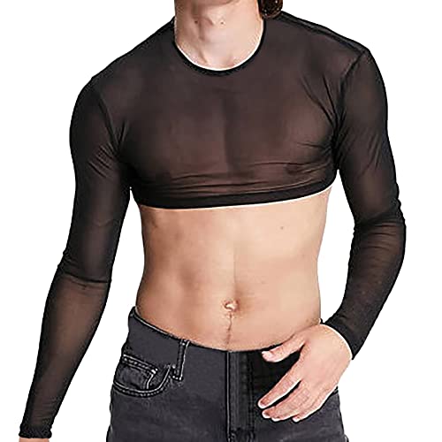 Generisch Netz Transparent Tanktop Herren Baumwolle