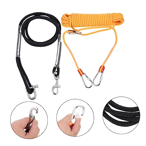 Chaîne pour chien extérieur avec câble de course attache camping - 7