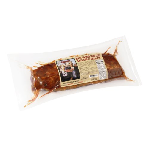 Carson Ribs Amazon.com : Carson's Fully Cooked Pork Loin Back Ribs in BBQ Sauce ...