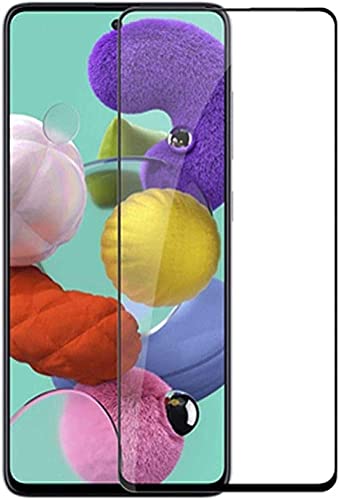 Generic 5D Tempered Glass screen protector For Samsung Galaxy A51 - Black