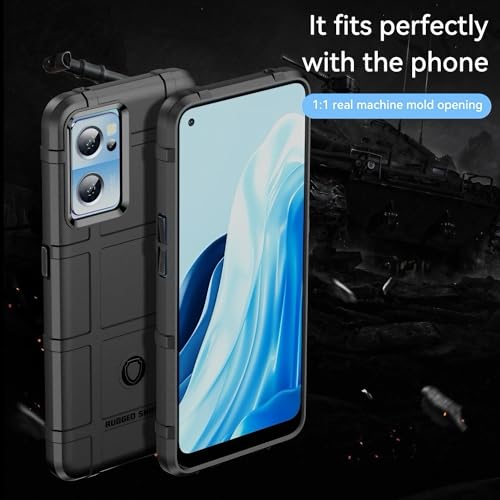 Image of amazon basics Rugged Shield Armor Back Cover for OnePlus Nord CE 2 5G - Black