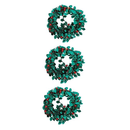 MAGICLULU 3 Rollen Urlaub Weihnachten Baum Lametta Wiederverwendbare...