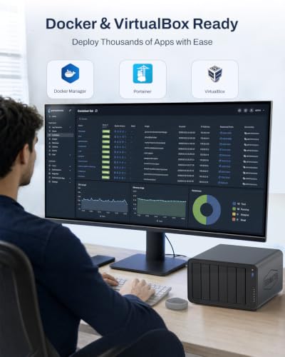 Image of TERRAMASTER F6-425 Pro NAS Server, Intel Core i3-1315U, 8GB DDR5 (Diskless) | 10GbE LAN x 2, TB4 Port x 2, AI-Native OS TOS 7, OpenClaw Supported, Network Attached Storage for Creators (Diskless)