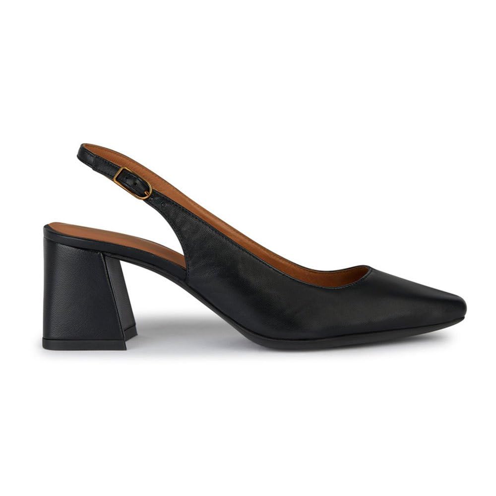 Geox Women's D Giselda C Pump, Black, 2.5 UK