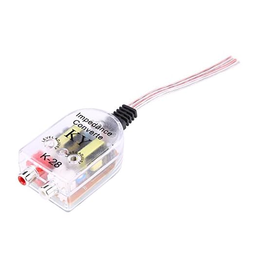 high Low Adapter,Car o High to Low Converter,Car o CD Amplifier o Subwoofer High to Low Frequency Divider Converter Regulator Filter
