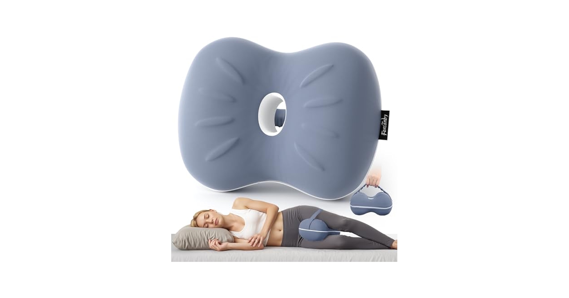 Amazon.com: Knee Pillow for Side Sleepers - Leg Pillow for