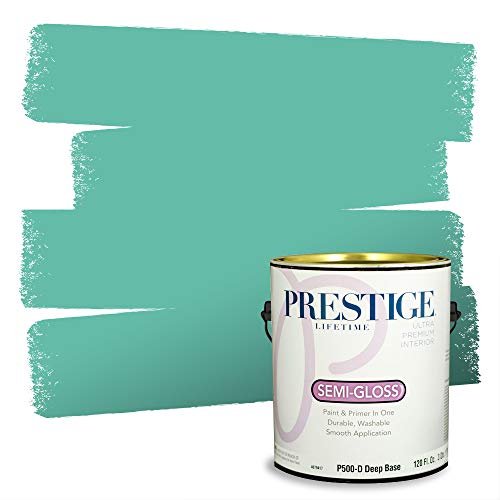 Prestige Interior Paint and Primer in One, Beach Resort, Semi-Gloss, 1 Gallon