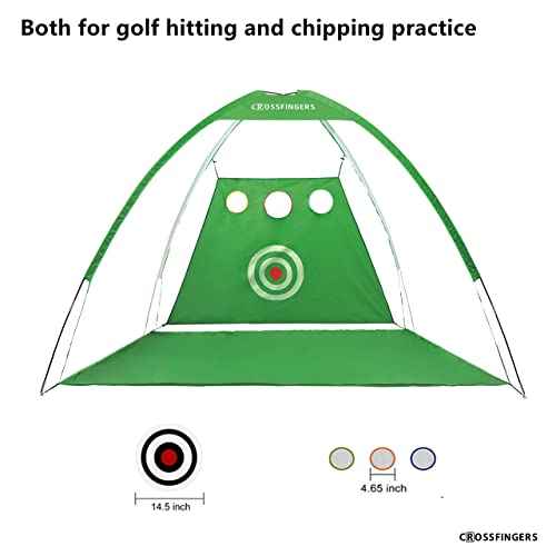 CROSSFINGERS-Red-de-Golf-Resistente-3m-x-2m-una-Red-portatil-de-Golf-para-Exterior-e-Interior-astillas-o-practicas-de-conduccion-Ayuda-a-afilar-Las-capacidades-de-Golf