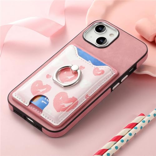Étui portefeuille iPhone 11 Pro Max bague support magnétique et fente carte