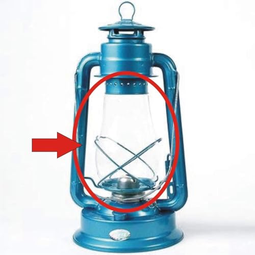 Image of AQB Glass Chimney For Hurricane Lantern, Bottom Diameter 6.5 Centimeter, Candle And Diya Covering Glass, Akhand Diya Flame Guard,Transparent
