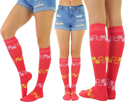 Image of ToBeInStyle Women's Pack of 6 or 12 Knee High Socks