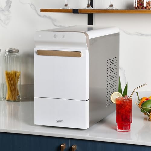 Household V2.0 Countertop Nugget Ice Maker, Self-Cleaning Pellet Ice  Machine, Open and Pour Water Refill