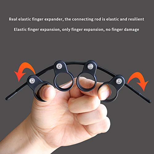 SDKMAH9 Verstellbarer Fingerexpander – Widerstandsbänder für Gitarre, Bass, Klavier, Fingergeschwindigkeitssystem – Handtrainer, Stärkungszubehör
