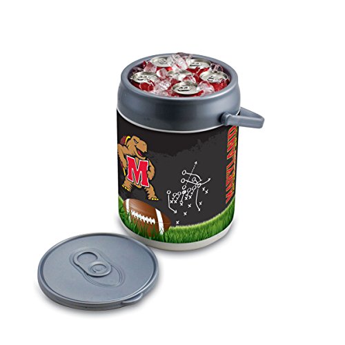 ONIVA - a Picnic Time brand Maryland Terrapins - Enfriador de latas, (plata)