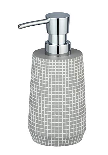 Preisvergleich Produktbild WENKO Seifenspender Ohrid Silber-Grau