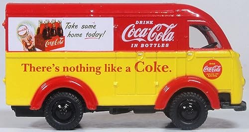 Oxford Diecast 1:76 Austin K8 Threeway Van Coca Cola Diecast Model 76AK018CC, Red, Yellow, Large - Image 4
