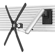 TV Slatwall Mount - Height Adjustable Rotating & Quick Release