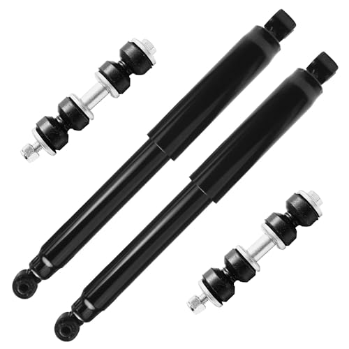 Image of Detroit Axle - 6pc Struts Shocks Kit for Chevrolet Venture Oldsmobile Silhouette Pontiac Montana Trans Sport, Front Struts w /Coil Spring Sway Bar Links Rear Shock Absorbers Replacement