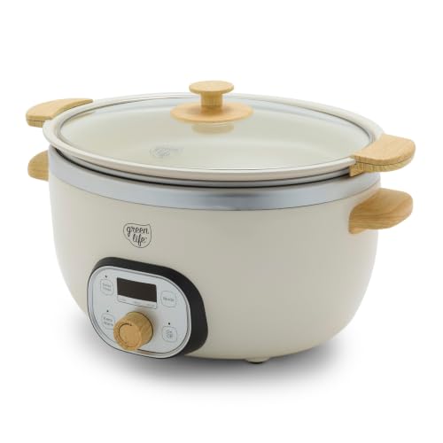 GreenLife 6QT Ceramic Slow Cooker