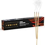 fumino incenso bastoncini freschi fatti a mano fragranza cacao cannella - incensi naturali - 1 scatola, 14 bastoncini (15g) - masala, agarbatti profumati rilassanti per meditazione