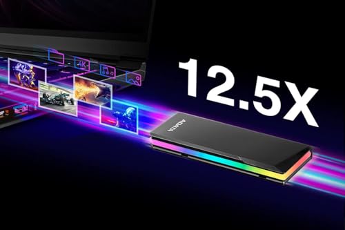 ADATA EC700G Aluminum USB 3 Gen 2 Type-C M.2 2280/2242/2230 PCIe/NVMe/SATA SSD External Portable Enclosure Case Adapter Tool-Less Design (AEC700GU32G2-CGY) の商品画像 4