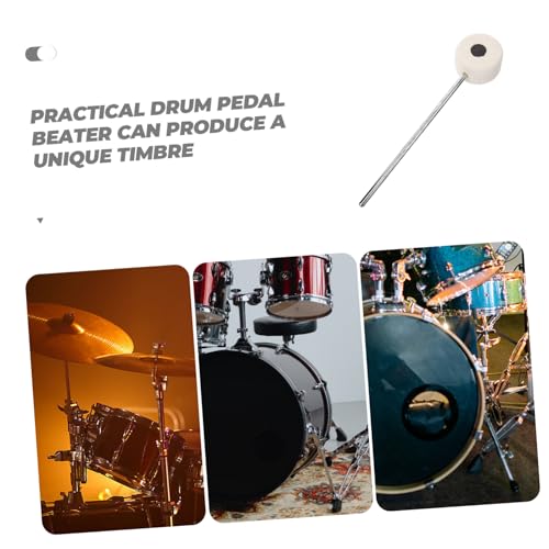 Pedal de Bombo Hemoton con mazo de fieltro miniatura 4