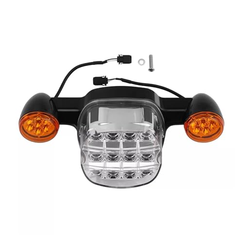 Feu arrière moto LED clignotant et frein à haute visibilité pour Low Rider S