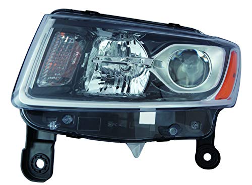 DEPO Left Headlight | 2014–2016 Jeep Grand Cherokee Halogen Replacement