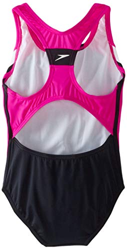 Image of Speedo Girl's Swimsuit One Piece Infinity Splice Thick Strap