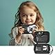 Tasche für Digitalkamera kamera Fotoapparat 44MP FHD 1080p Fotokamera Kompatibel mit Spiegelreflexkamera & Bridgekamera, Mini Retro Aufbewahrungsbox, Reißverschluss Mesh Tasche passt USB Kabe(Schwarz)