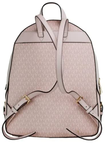 Michael Kors Jaycee Logo Backpack (Dark Powder Blush) #TOP3