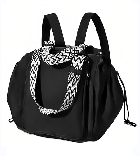 Bolso Tote Grande con Múltiples Bolsillos miniatura 1