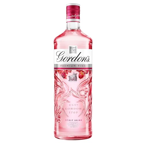Gordons Premium Pink Destillierter Gin 1ltr