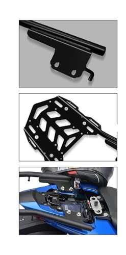 Support valise Gixxer 250 SF250 résistant acier renforcé noir mat - 4