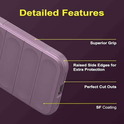 Image of Amazon Brand-Solimo Mobile Cover for Realme GT 7 5G / GT 7T 5G | Full Camera Protection | Liquid Silicon Case | Flexible Bumper Case for Realme GT 7 5G / GT 7T 5G (Purple)
