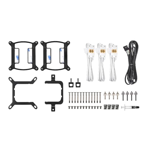 Image of Thermaltake TH360 V2 Ultra EX ARGB AIO Cooler /Snow /Water Block 2.1 inch LCD /Fan 120 * 3 /Magnetic Quick Connection /MB ARGB Sync Control /LCD Software Control /CL-W426-PL12SW-A
