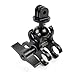 NovelGoal Aluminum Ball Clamp Mount for Underwater Diving Light Arms 3-Hole and Ball Head Adapter for Scuba Diving Lights Arm Fixture LED Hero 5/4/3 Camera (only Clip)